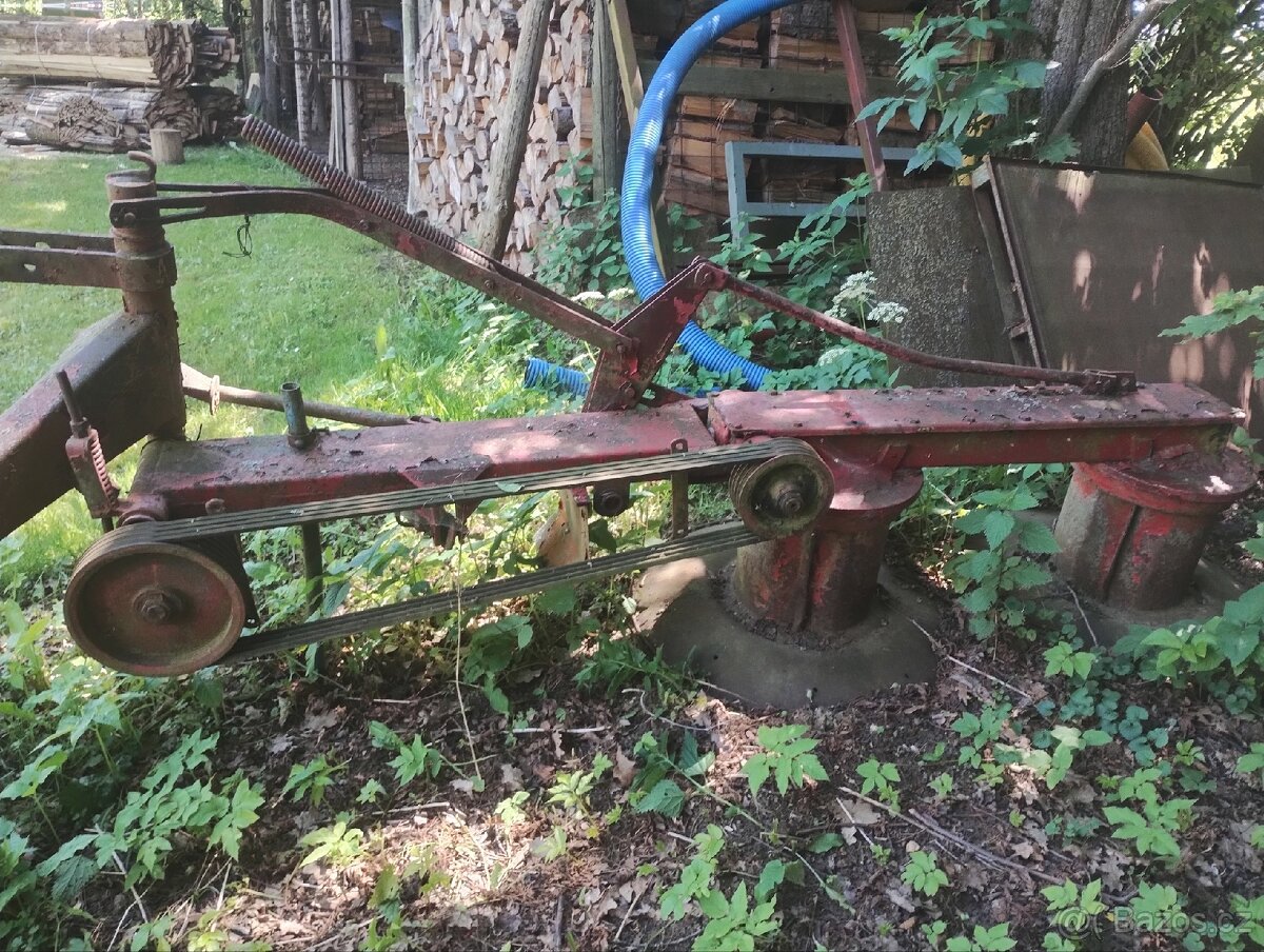 Bubnová sekačka české výroby