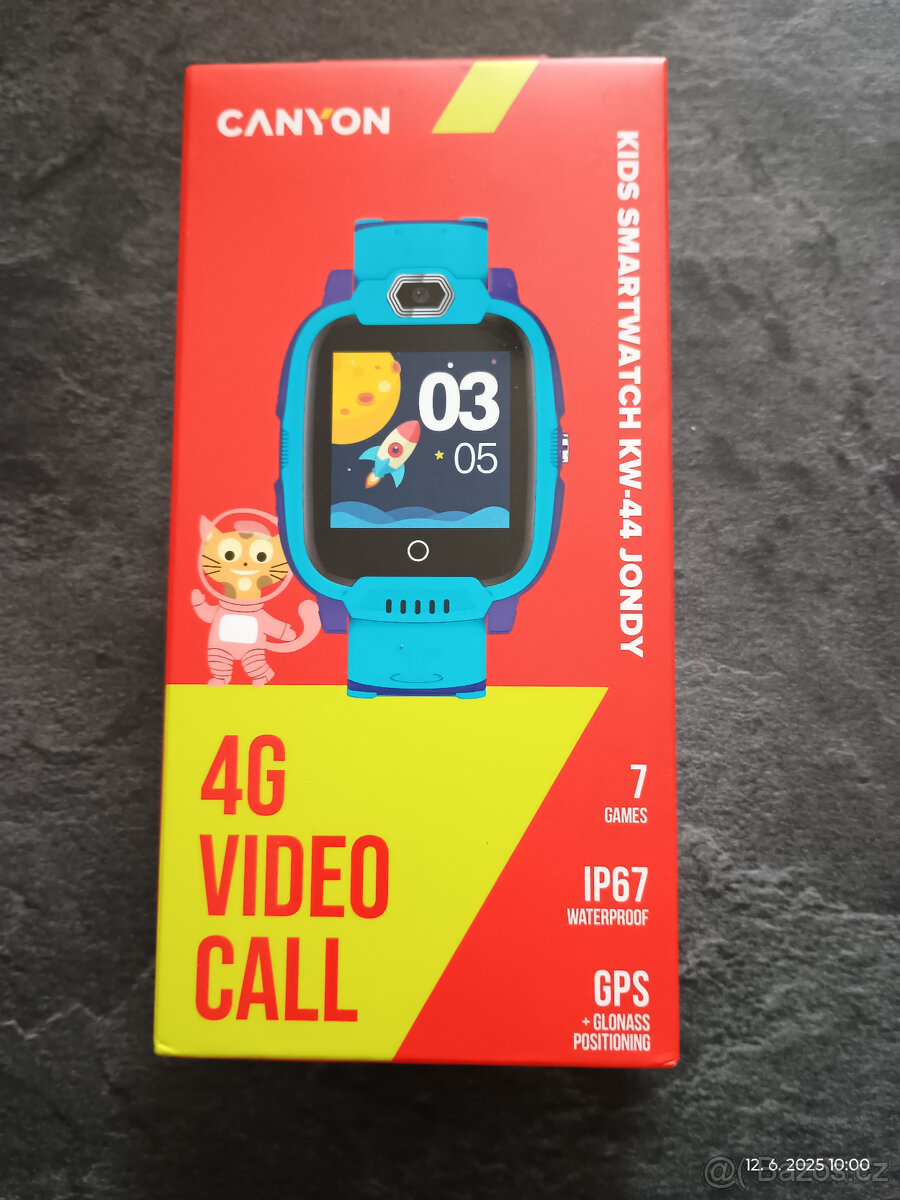 Dětské volací hodinky - Canyon KW - 44 Jondy