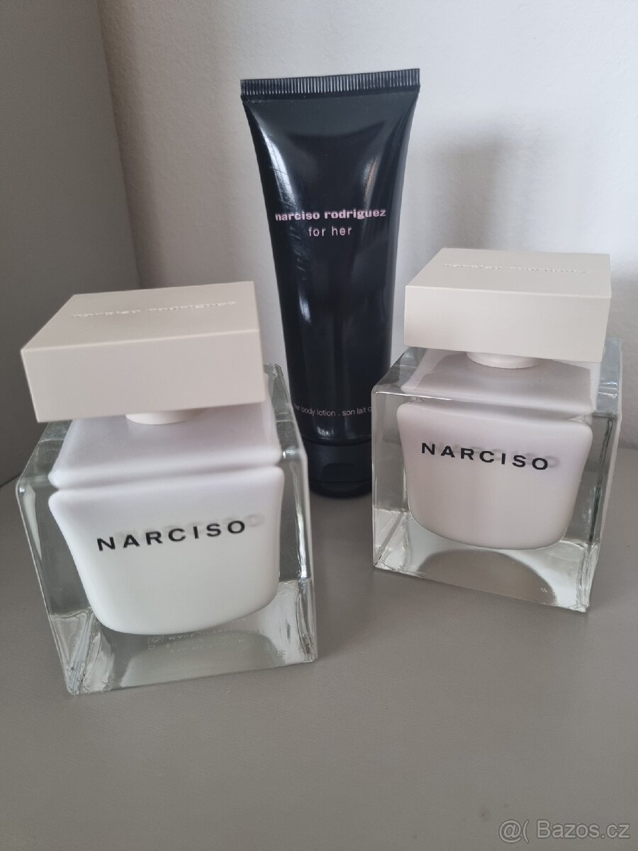 2x Narciso Rodriguez + tělové mléko