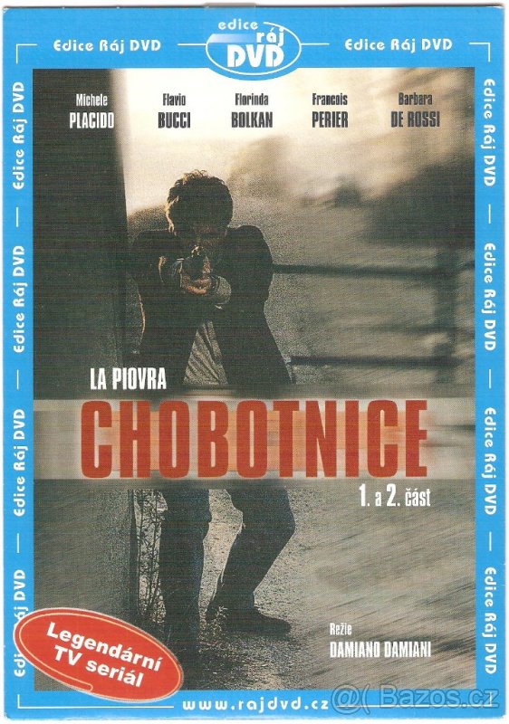 3 DVD seriál Chobotnice (La piovra, 1. série, 1984)