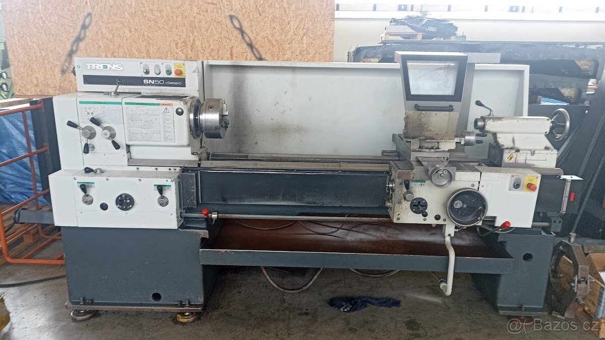 TOS SN 50C/1500 - soustruh hrotový