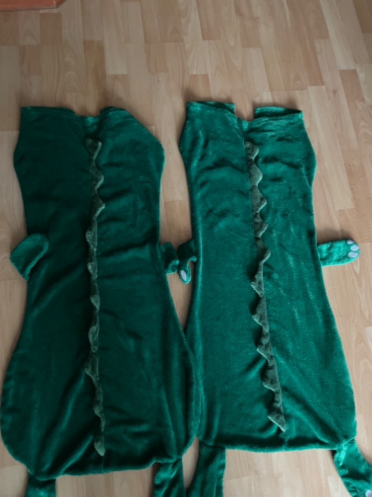 Dětské spací pytle dinosaurus, oba za 200 Kč