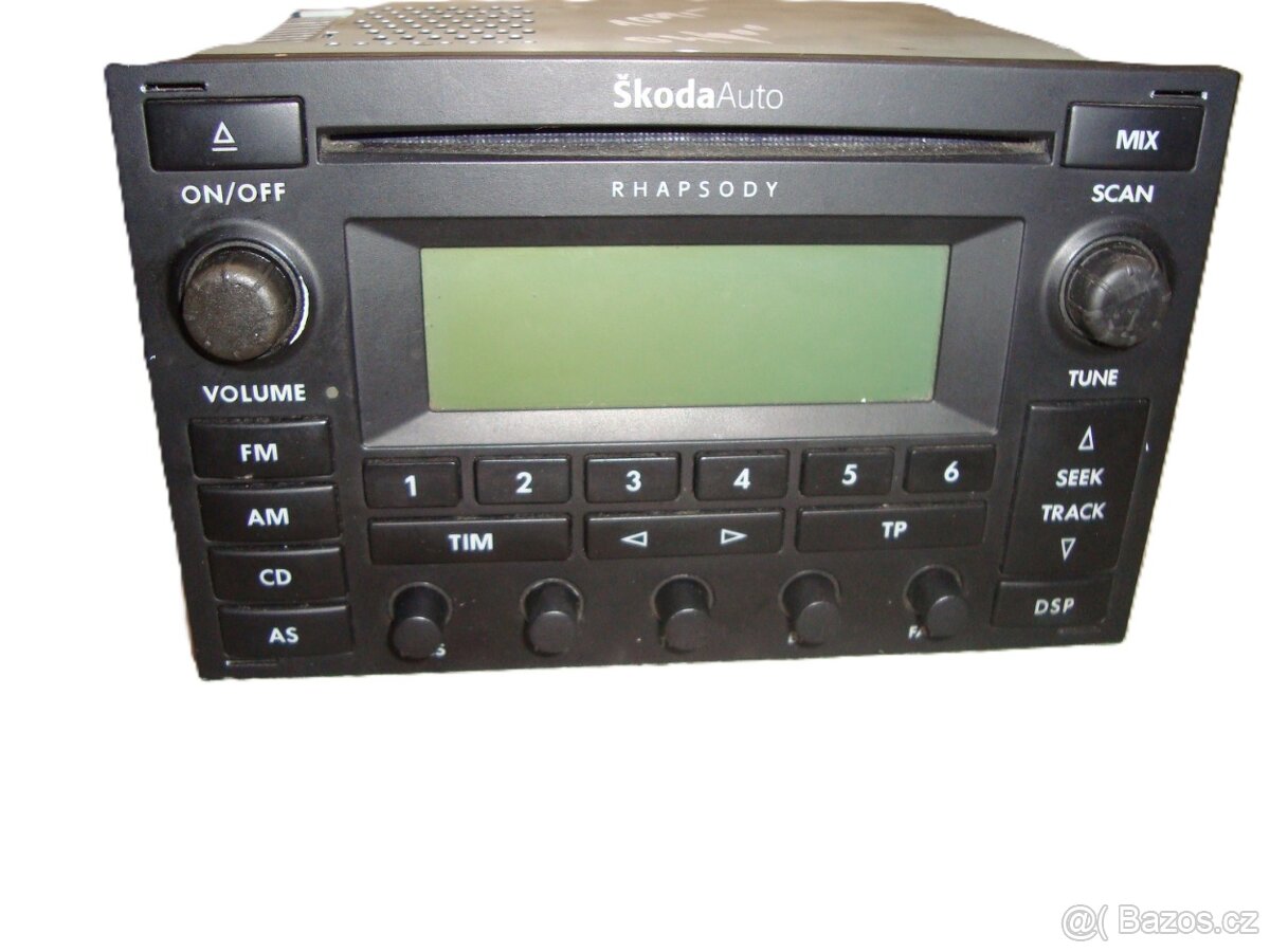 Škoda AutoRadio Rhapsody s CD