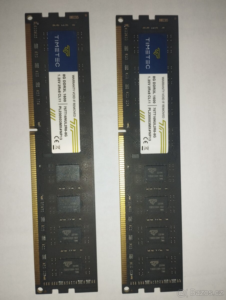 16gb DDR3 Timetec
