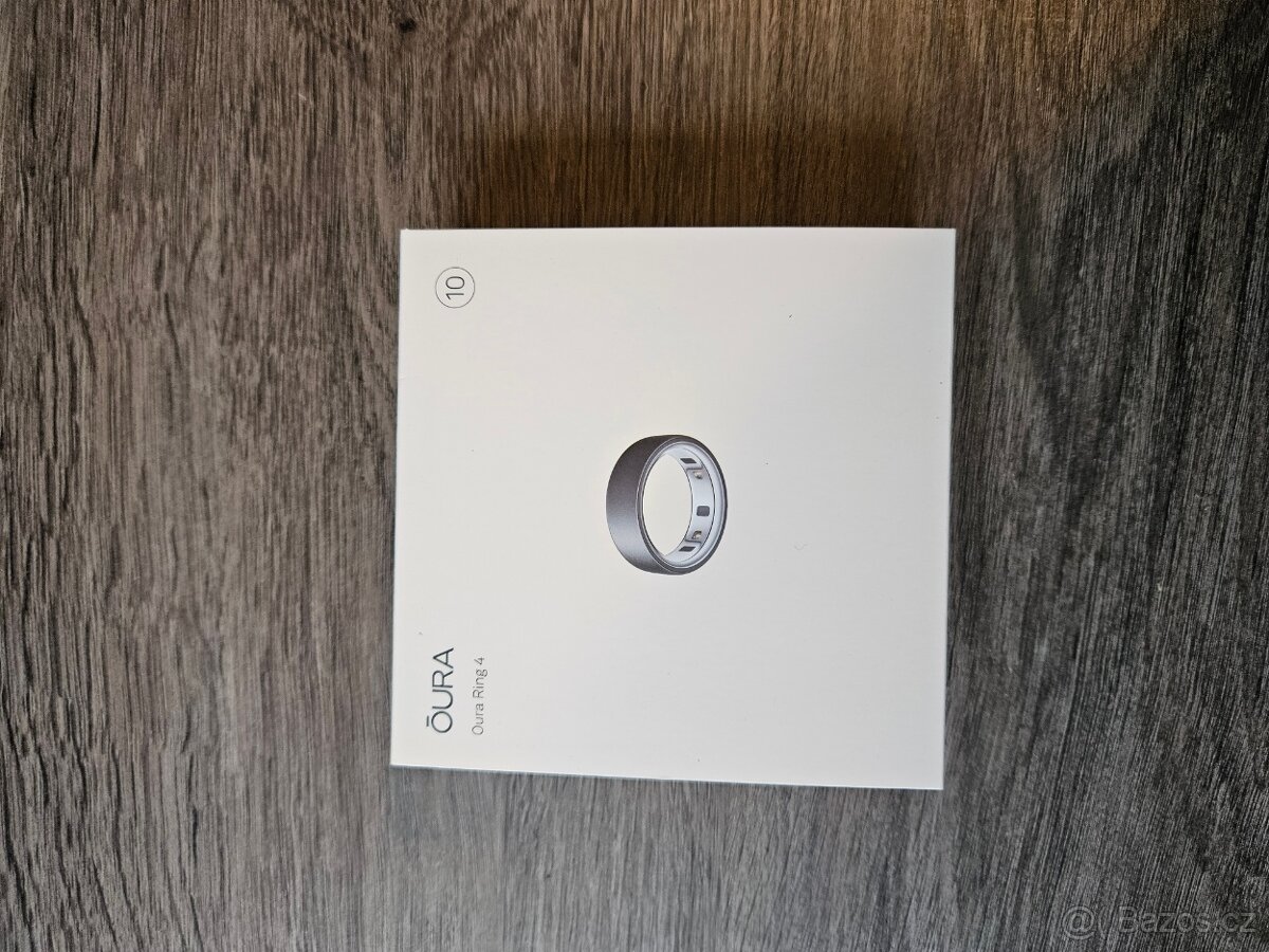 Nový Oura Ring 4, vel. 10 Stealth