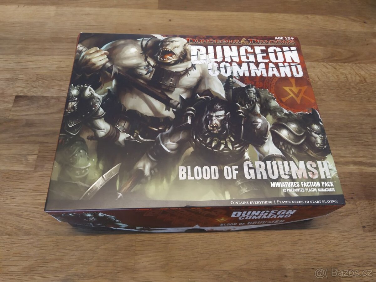 Dungeon Command: Blood of Gruumsh - komponenty bez miniatur