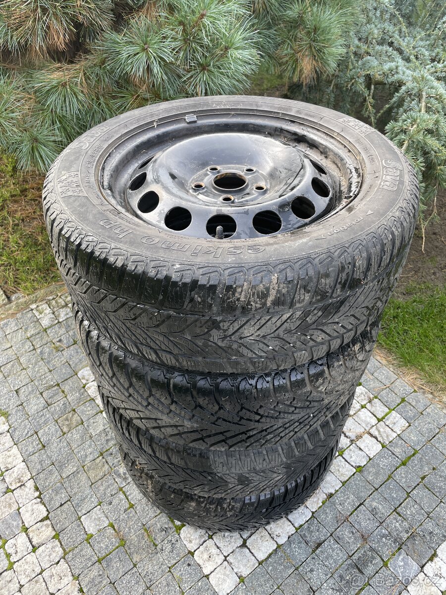 Sada 4ks zimních kol na Xsara Picasso
