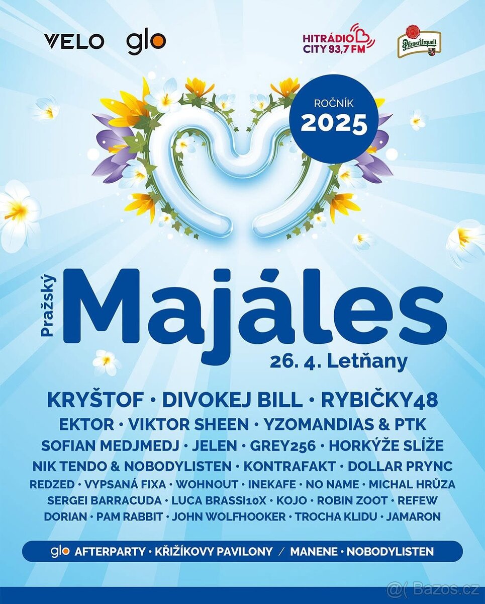 Pražský Majáles 26.04.2025