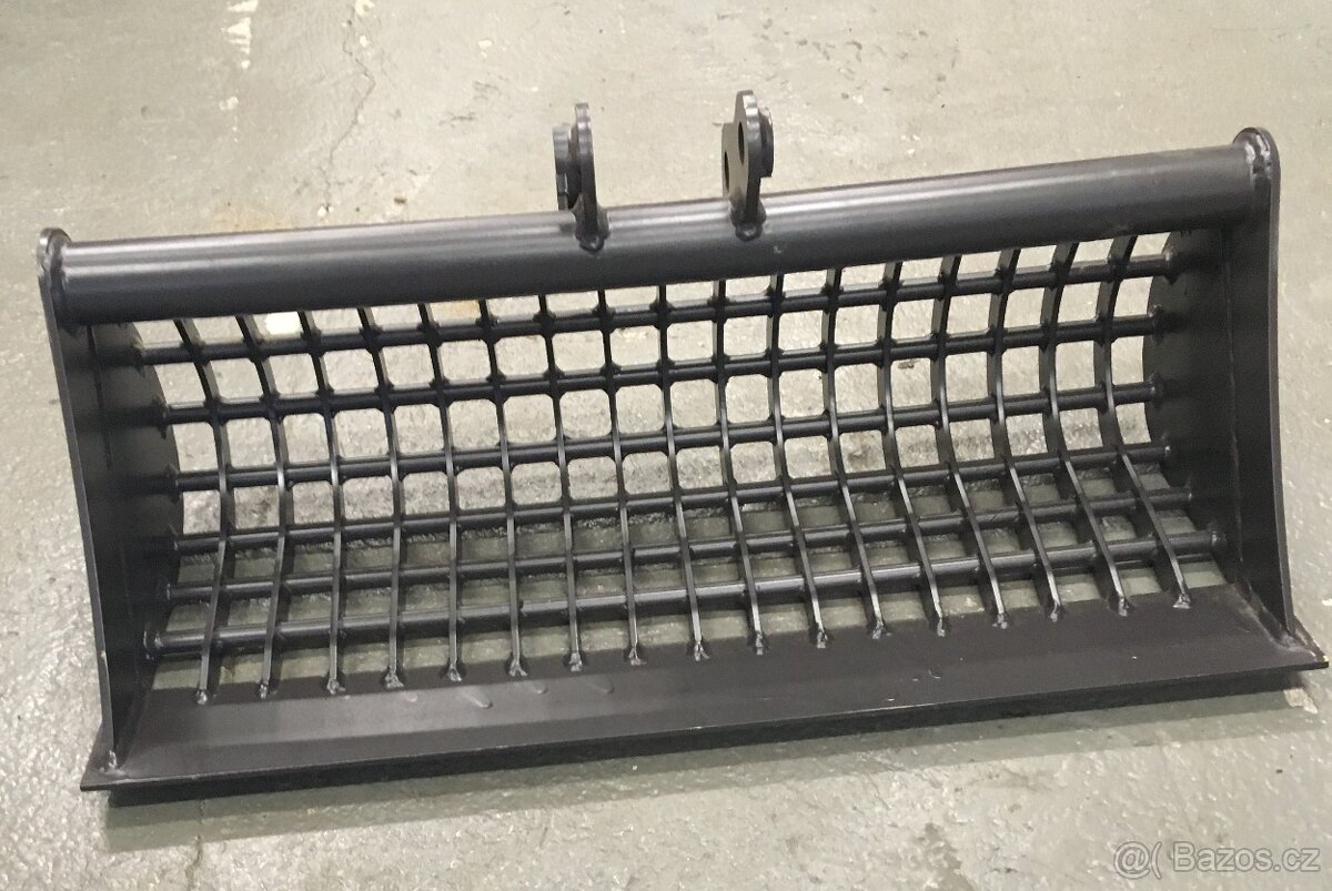 Prosévací lžíce 800mm na minibagr