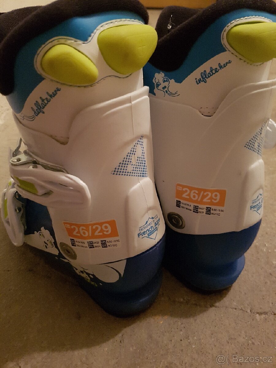 Lyžáky dětske vel.26 až 29