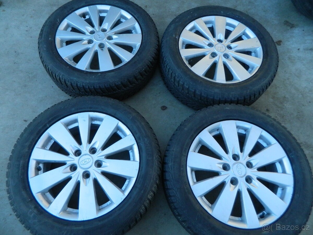 alu kola Hyundai +zimní pneu r17