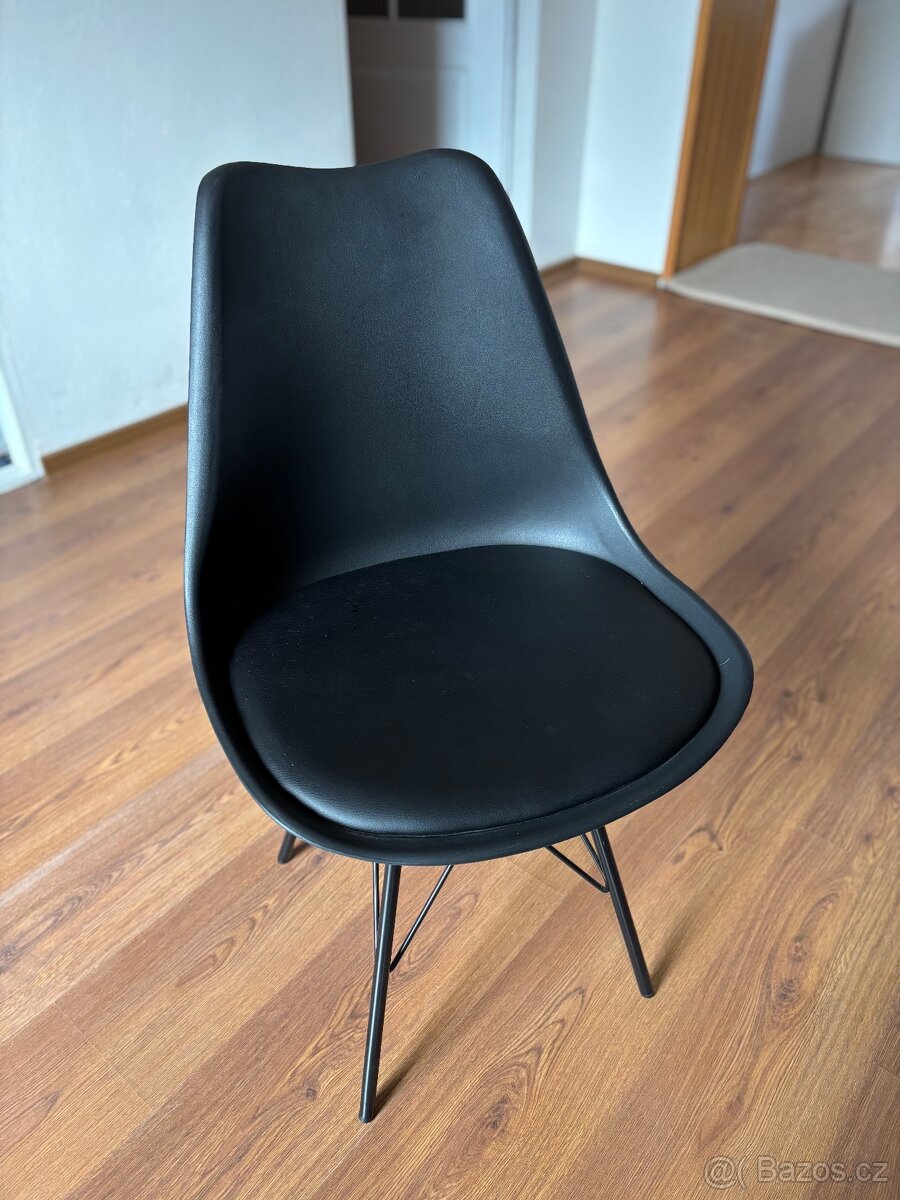 Jídelní židle 4x, skandinávský styl