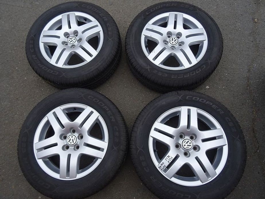 Alu disky origo VW, Škoda, 15", 5x100,ET 38, letní sada