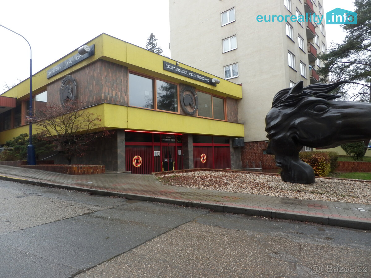 Prodej, restaurace s hernou 845 m2 a zahrádkou 120 m2, Beneš
