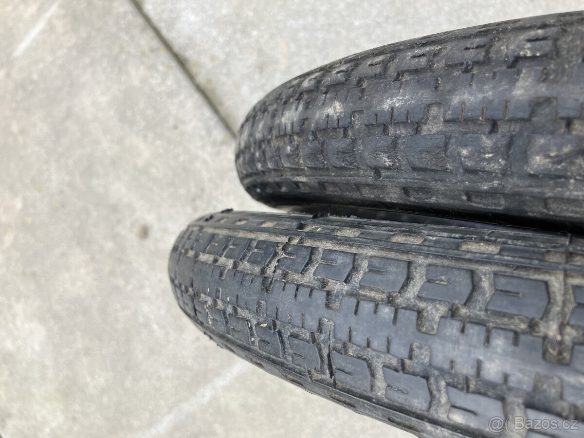 2x pneu moped babeta