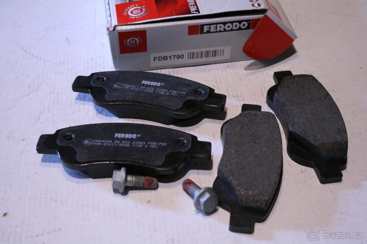 Brzdové destičky Ferodo - Citroen, Peugeot, Toyota,...