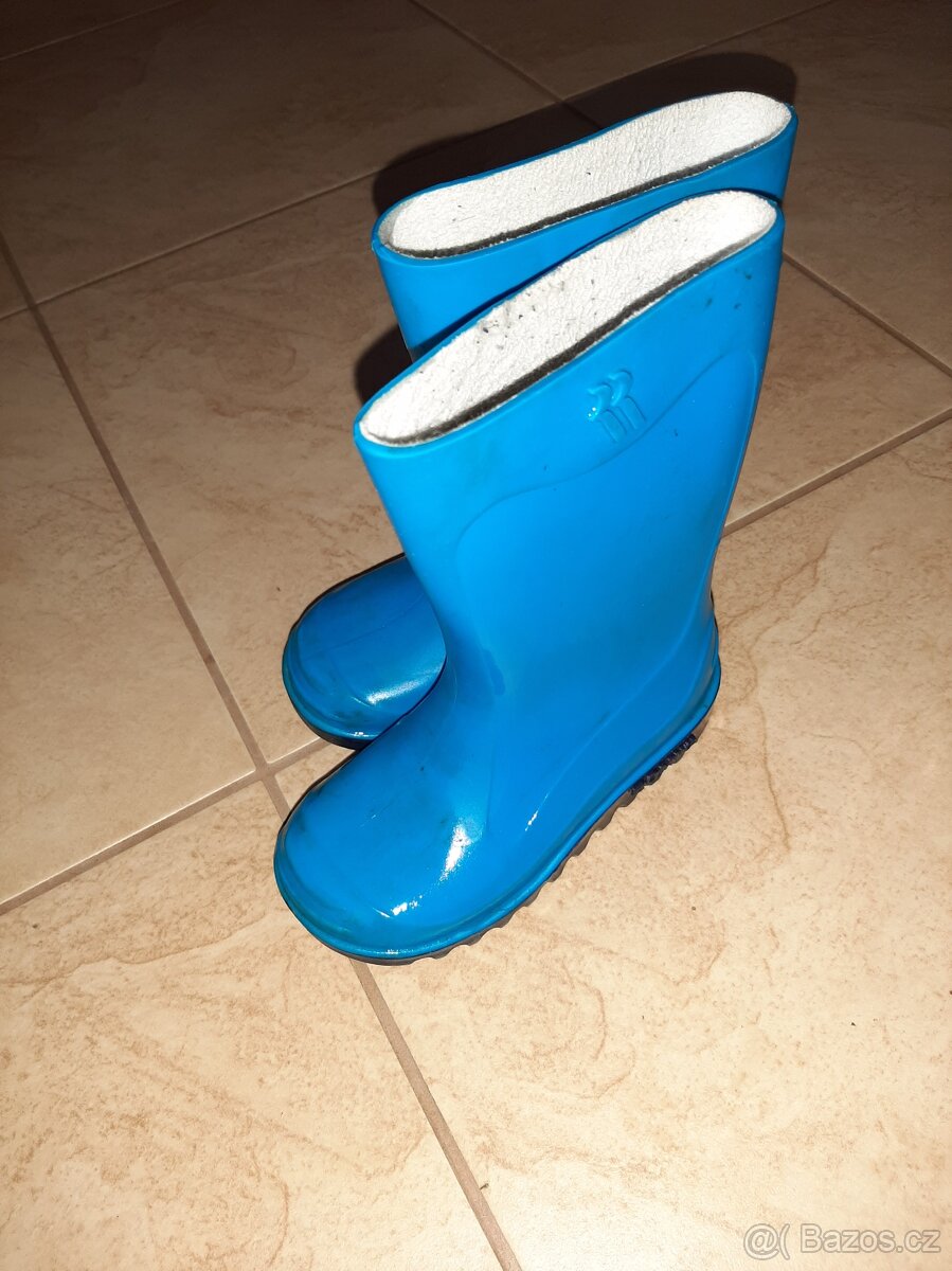 Chlapecké holínky vel.22 světle modrá