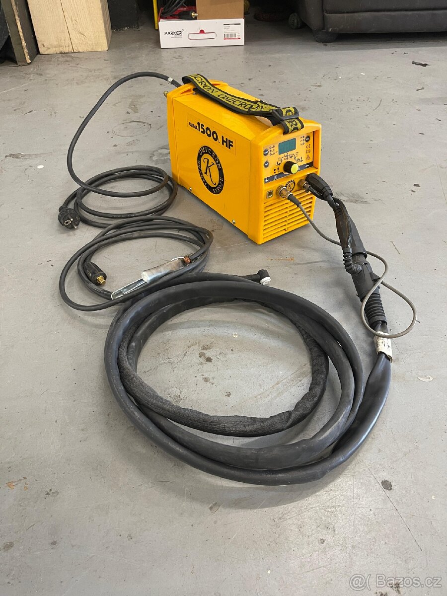TIG HF svářečka invertorová Omicron Gama 1500L HF Puls