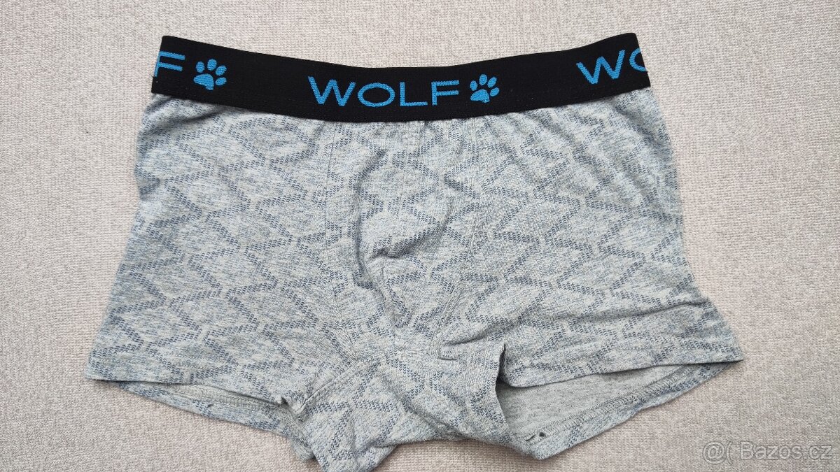 Chlapecké boxerky Wolf  8x 134/140