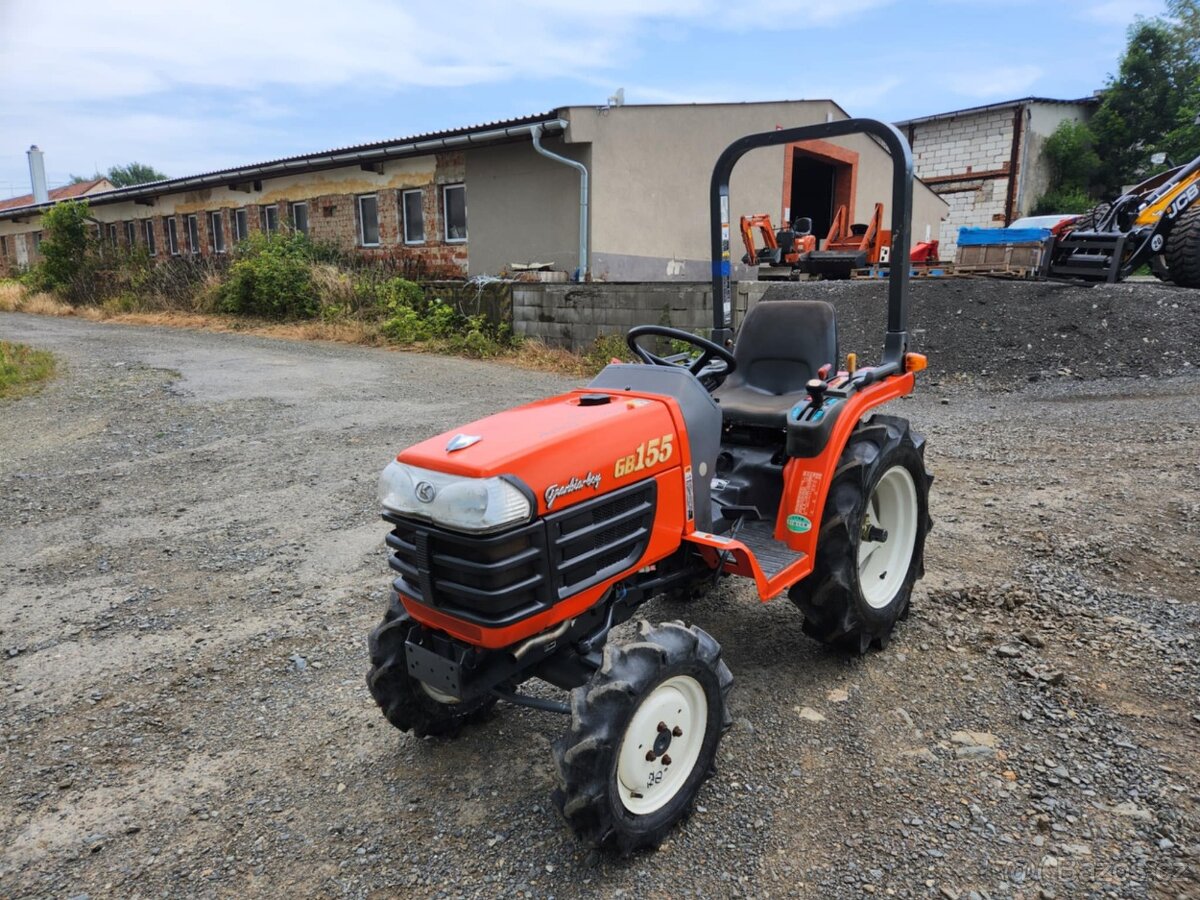 JAPONSKÝ MALOTRAKTOR KUBOTA GB155 4X4