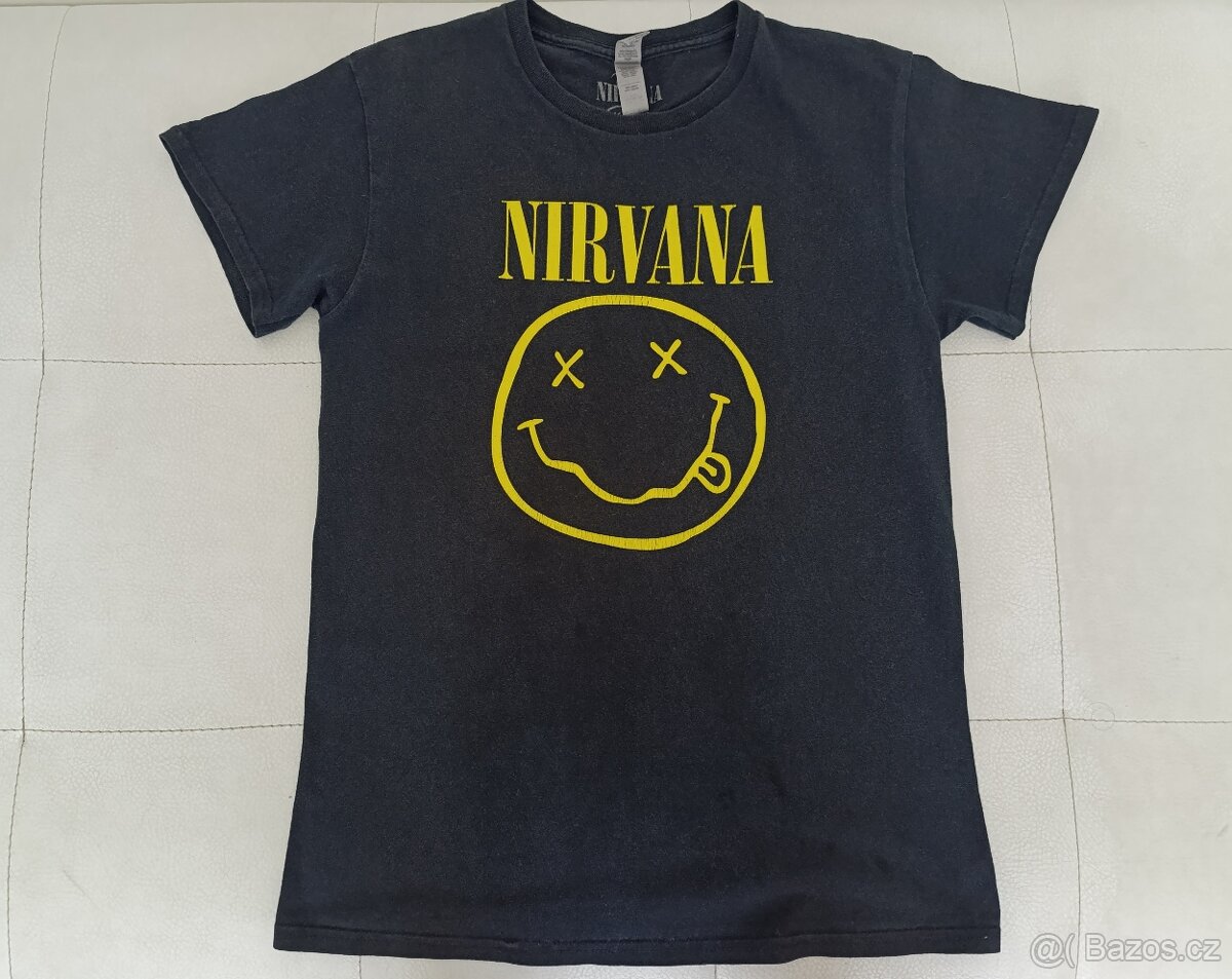 Značkové tričko Nirvana vel. S