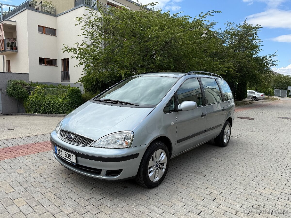 Ford Galaxy 1,9 TDi, 85 kW, 7-místný, bez DPF, Nový olej
