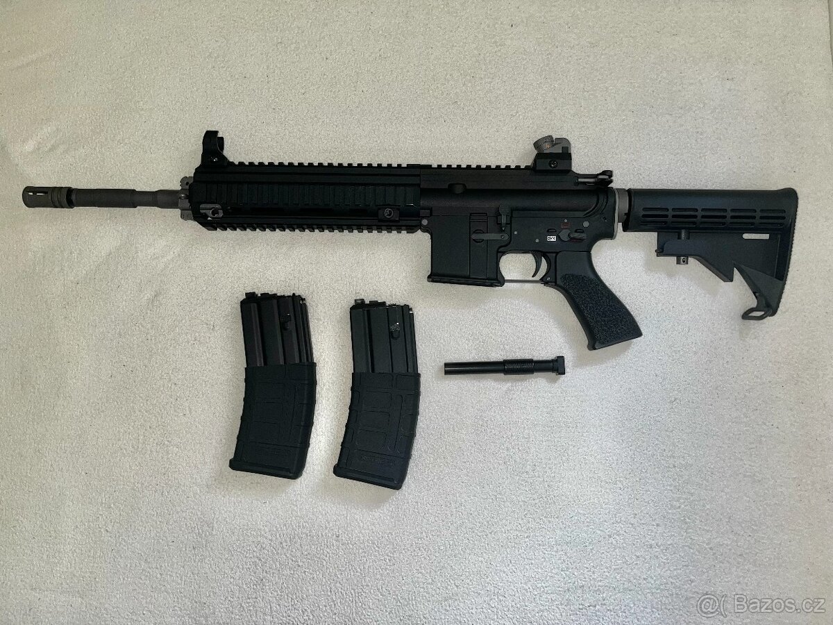 Airsoft m4: WE416, GBB (HK416) NOVÁ