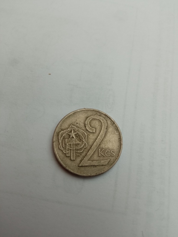 prodám výroční minci 2 Kčs, ČSSR, 1972