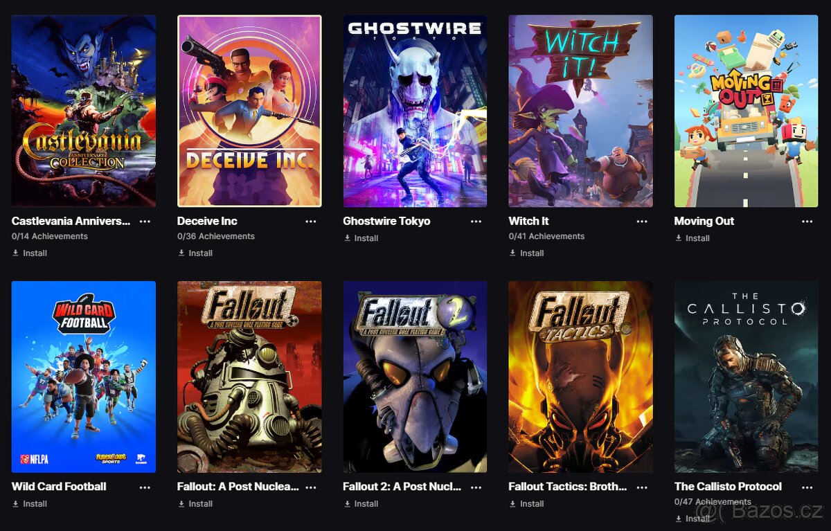 Epic games účet