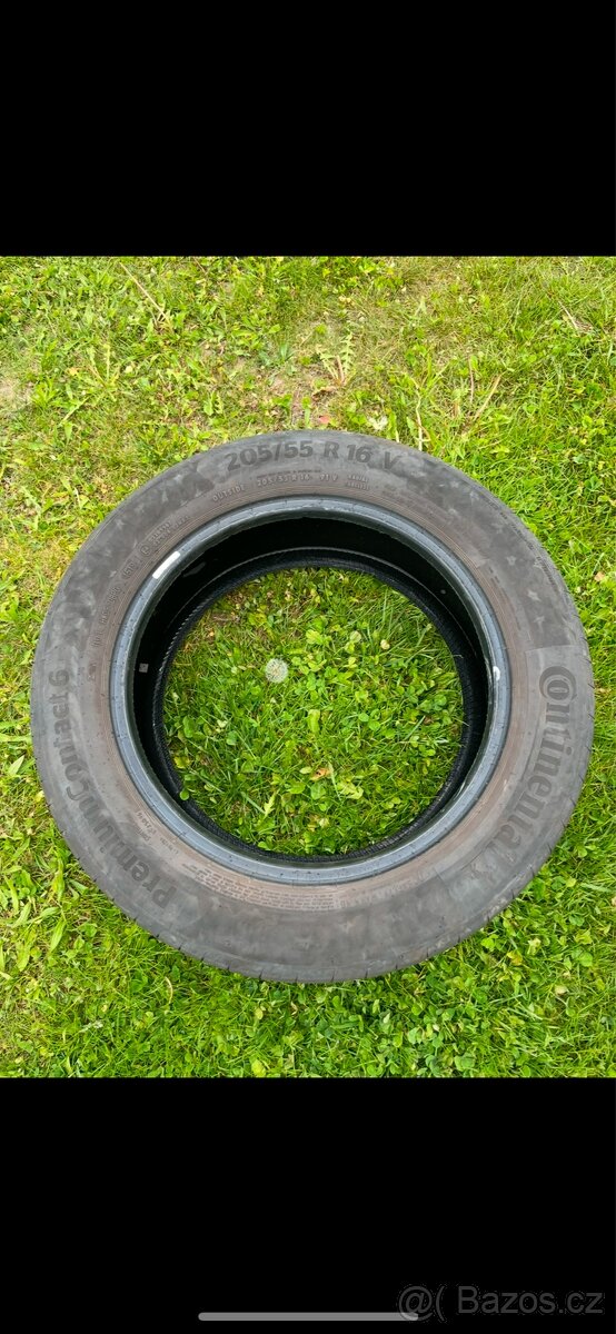 2ks letní pneu Continental 205/55 R16