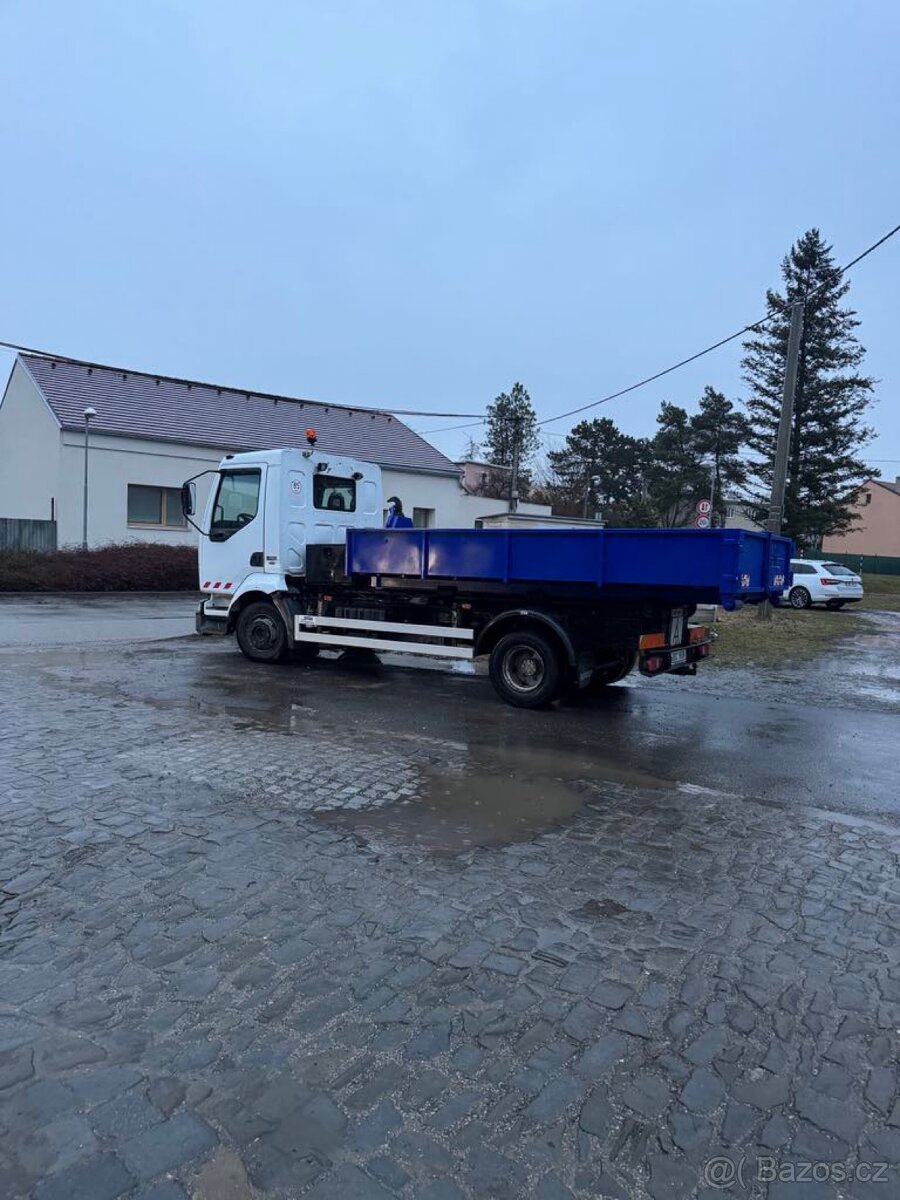Hákový nosič kontejneru Renault midlum 180.12