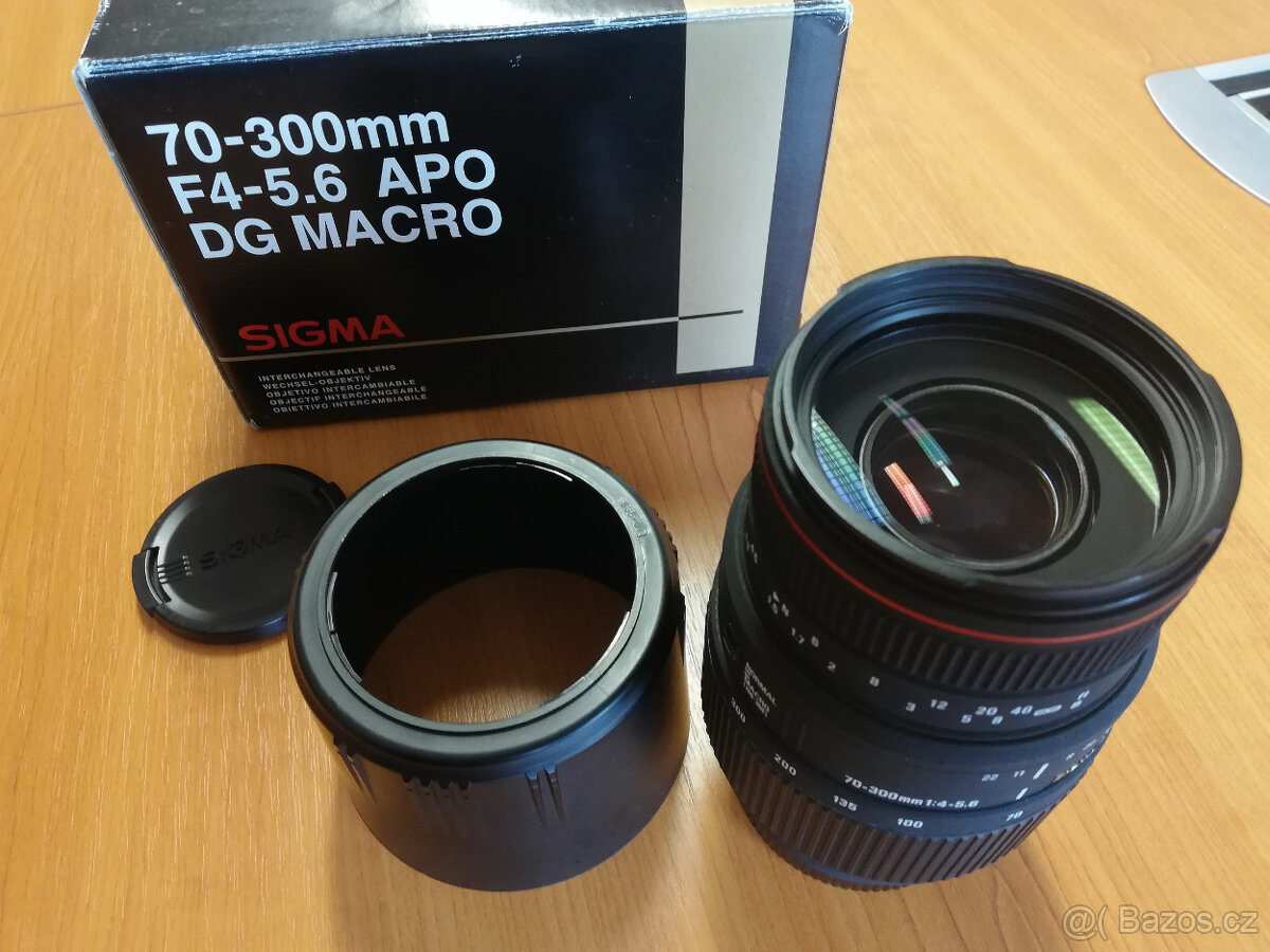 Sigma 70-300mm F4-5.6 APO DG Macro pro Sony A