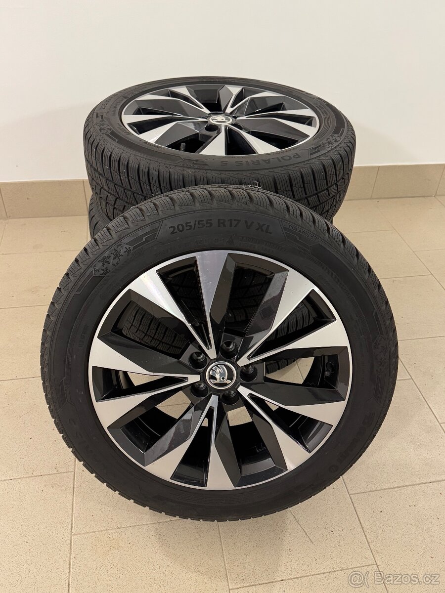 Sada zimních alu kol na Škoda Kamiq, Scala 205/55 R17