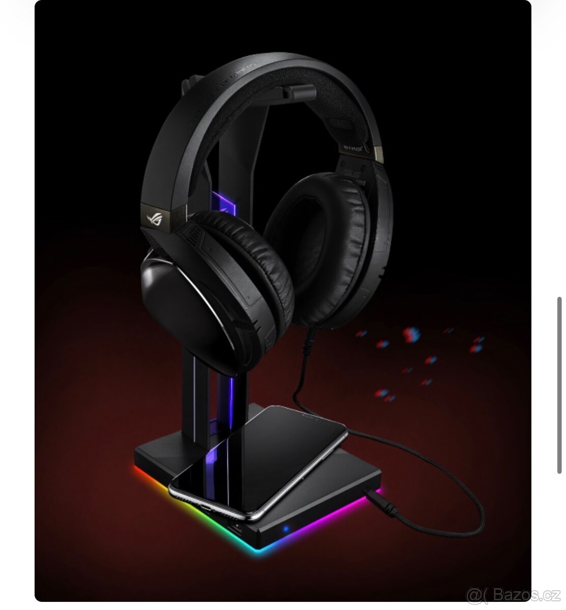 ASUS ROG Throne Qi držák sluchátek s bezdrátovým nabíjením