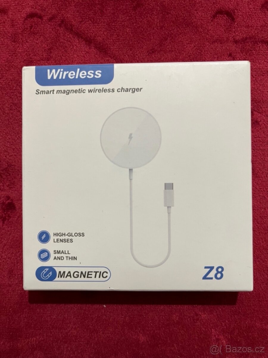 PRODÁM MAGNETICKOU BEZDRÁTOVU NABÍJEČKU USB C /IPHONE