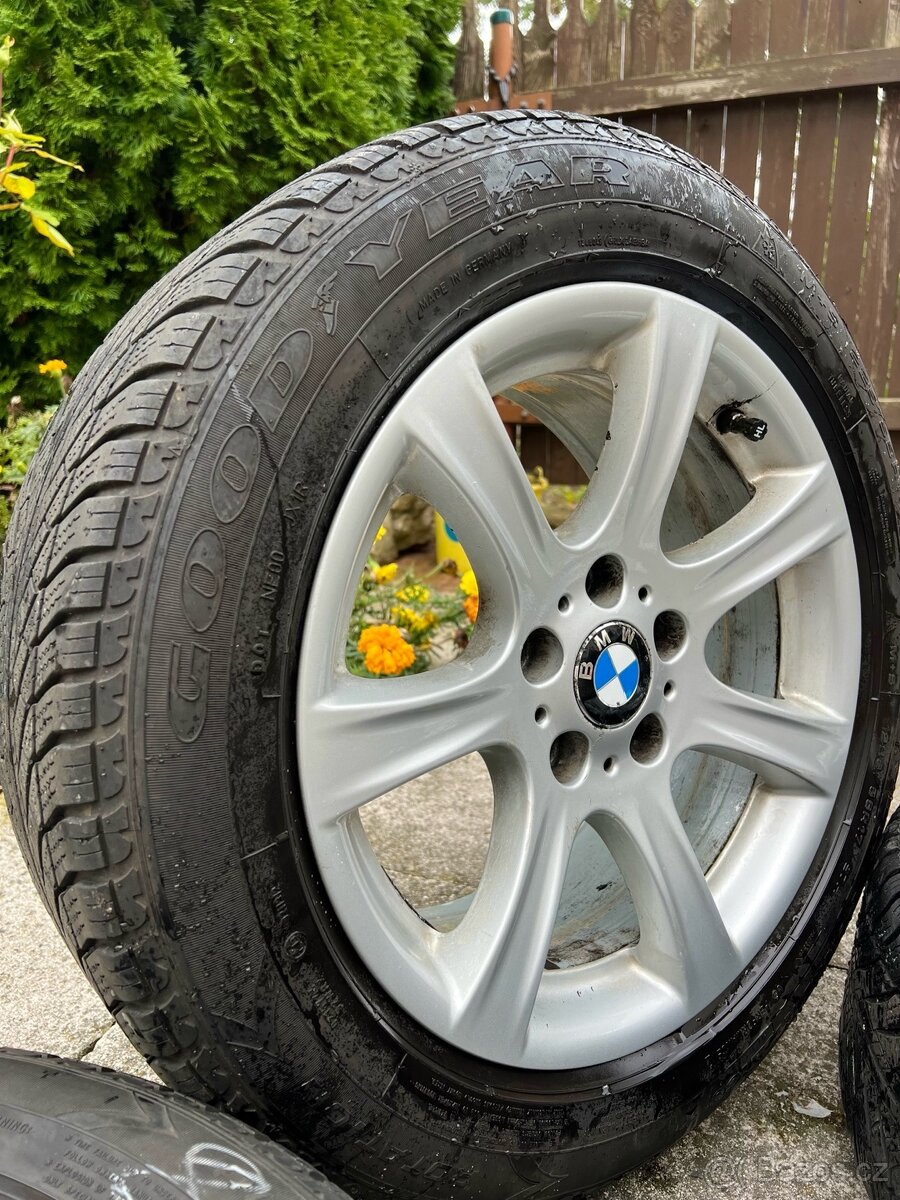 Sada originálních BMW ALU kol – 17" s zimními pneu Goodyear