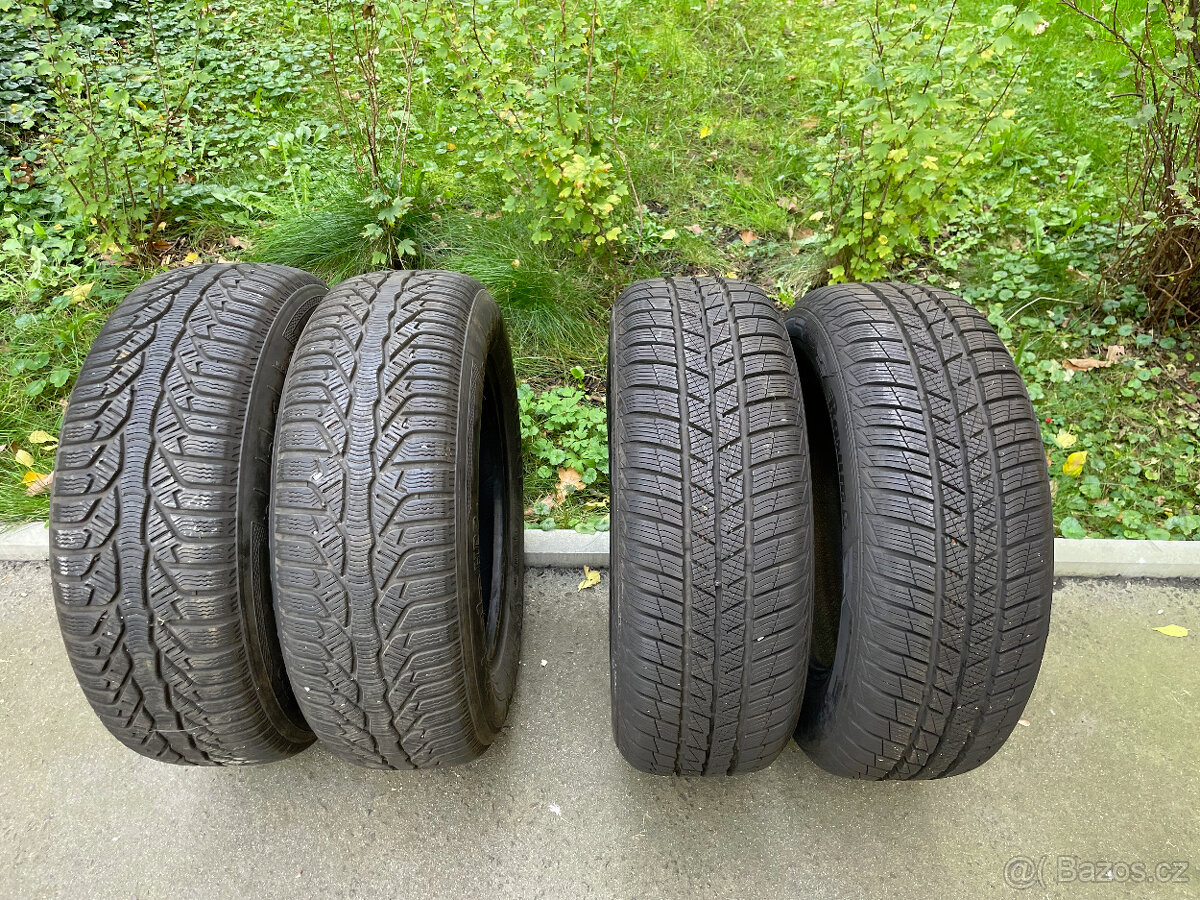 4x Zimní pneumatiky 205/65 R15 94, Cena 1600 Kč