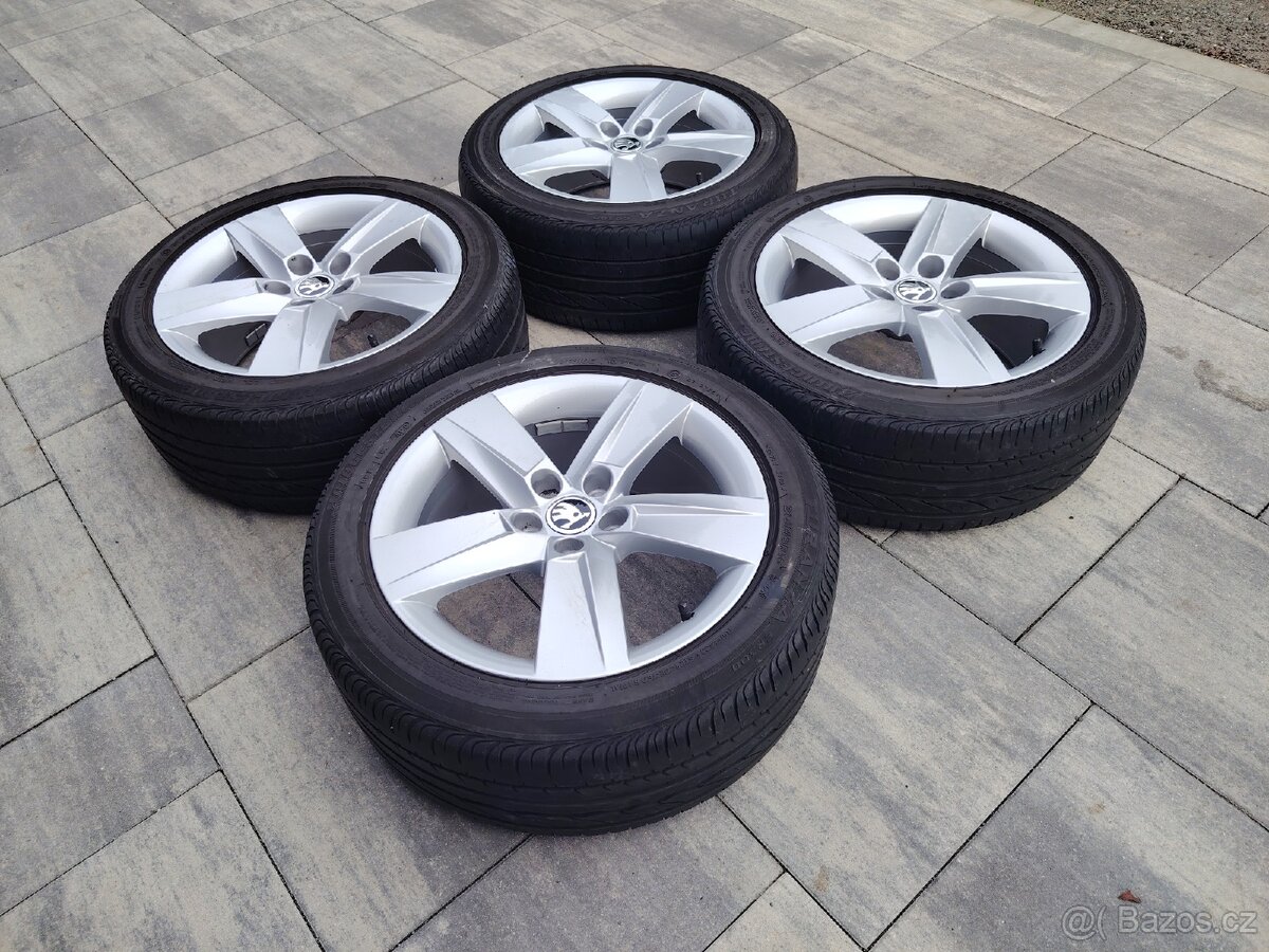 Alu kola 5x100 R16 ROCK - Škoda Fabia III, Rapid