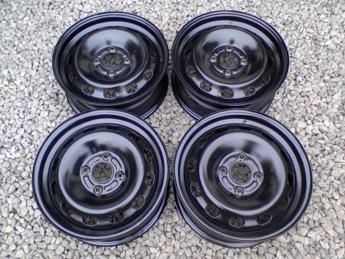 15 plechové disky Ford Fiesta VI (2008-17)