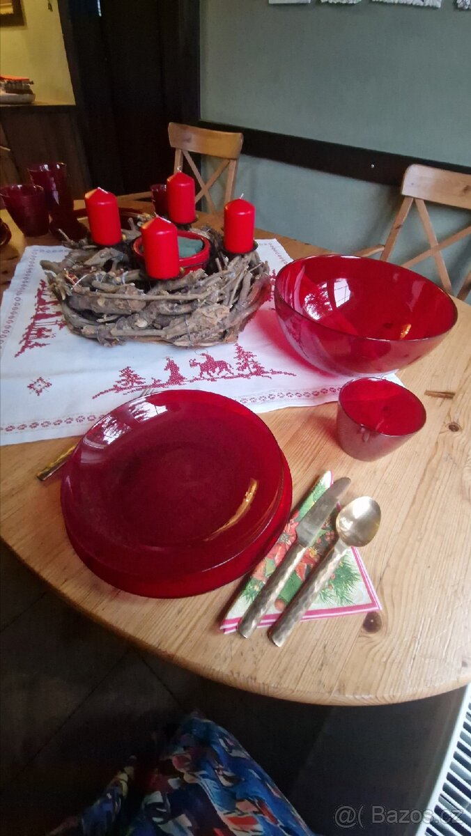 Jídelní souprava , skleněná, IKEA