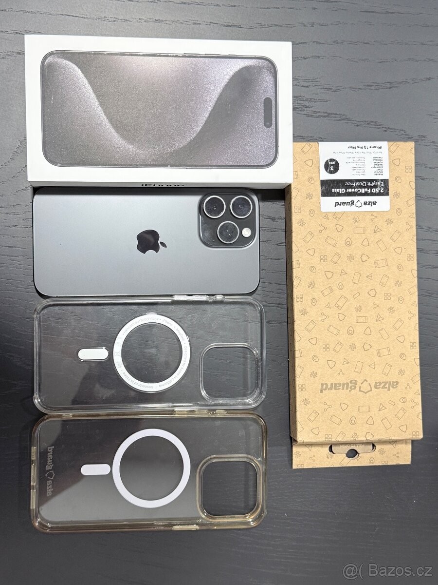 IPhone 15 pro Max 512gb black titanium