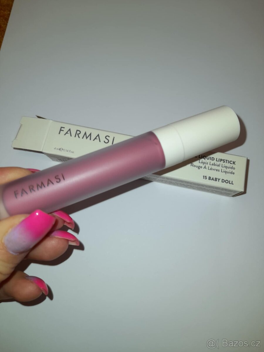 Tekutá matná rtěnka Farmasi 15 Baby Doll