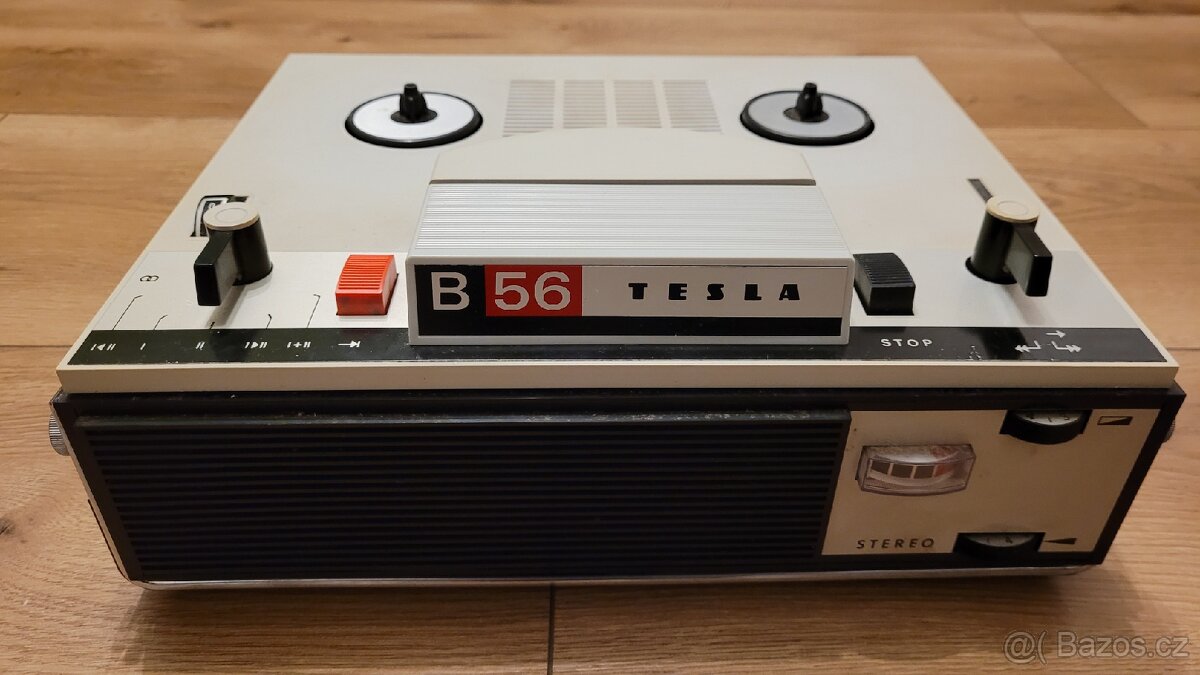 Stereofonní cívkový magnetofon Tesla B 56