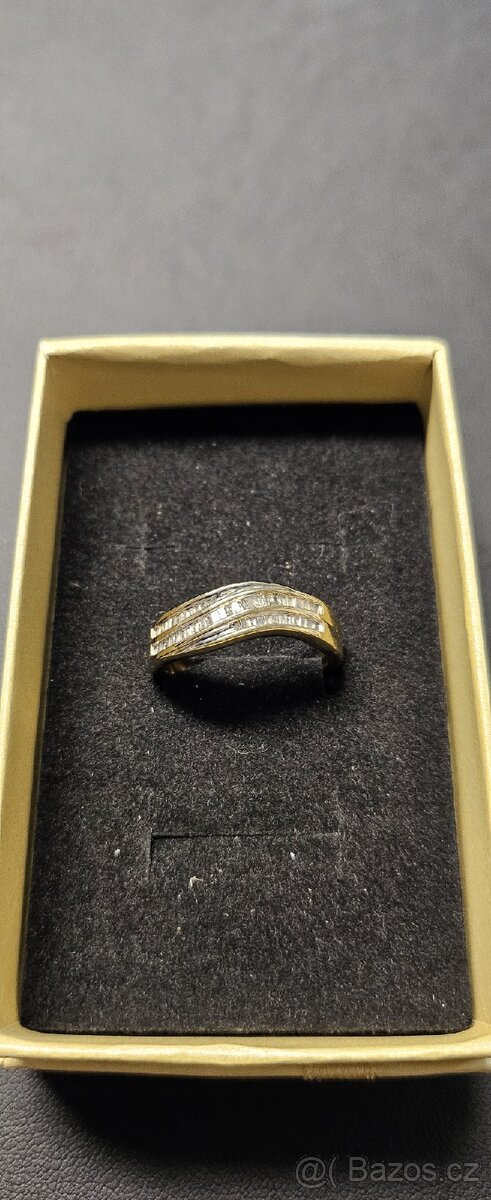 Prodám zlatý dámský prsten