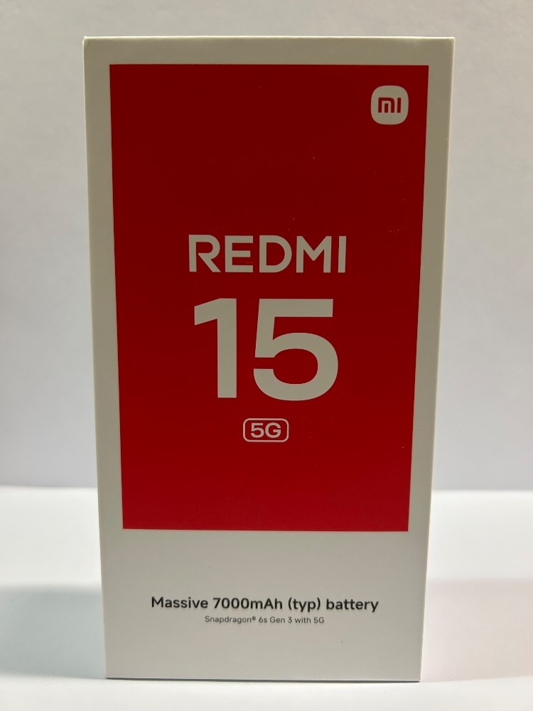 Xiaomi Redmi 15 5G Midnight Black