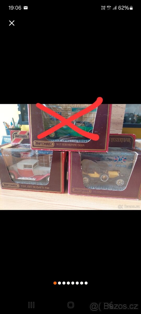 Matchbox yesteryear Bugatti Hispano Suiza Simplex