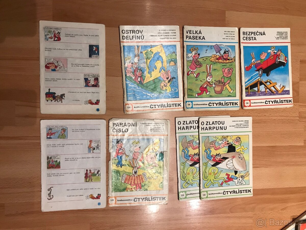 Sbírka starých čtyřlístků