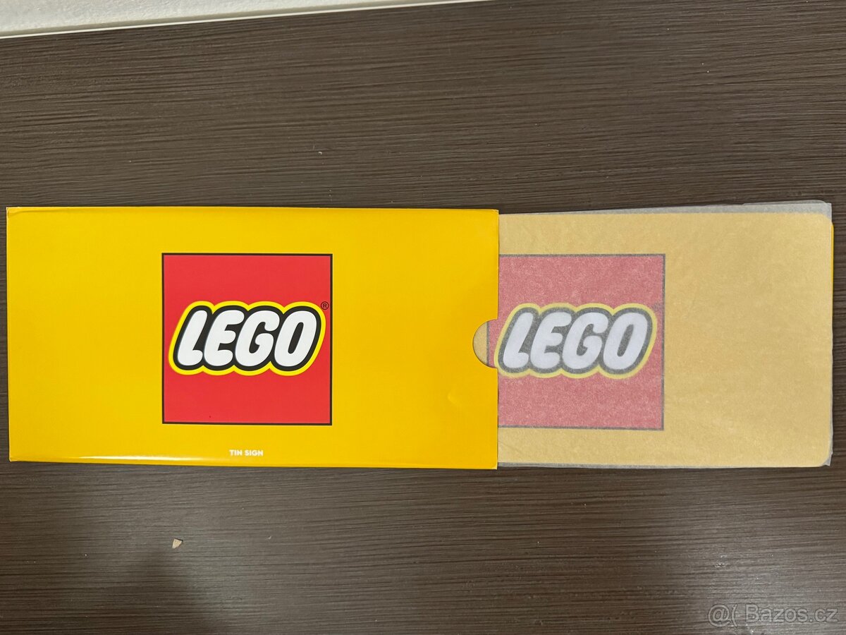 Lego plechové cedule (různé motivy)