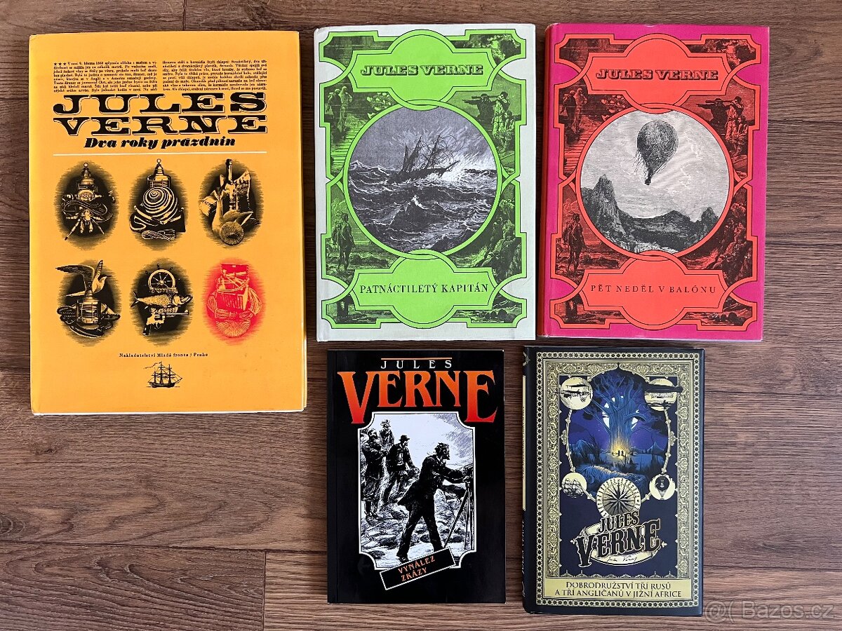5 x JULES VERNE