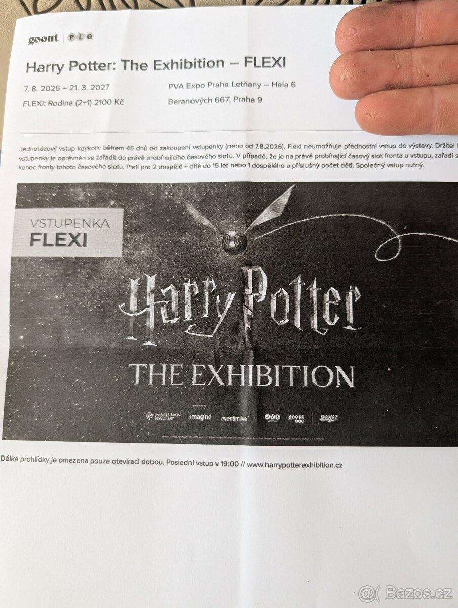Harry Potter Praha Flexi